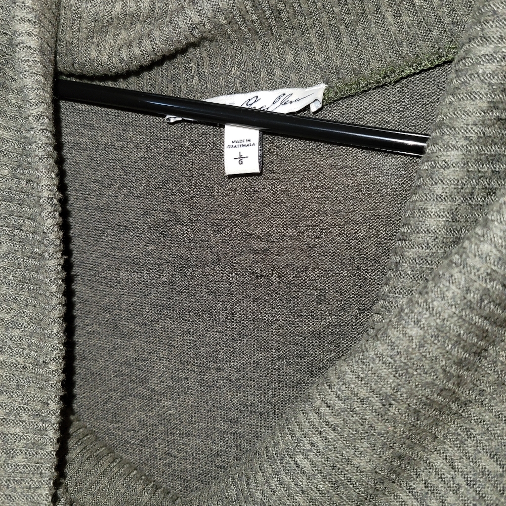 Express Hunter Green Turtle Neck Sweater - image 3